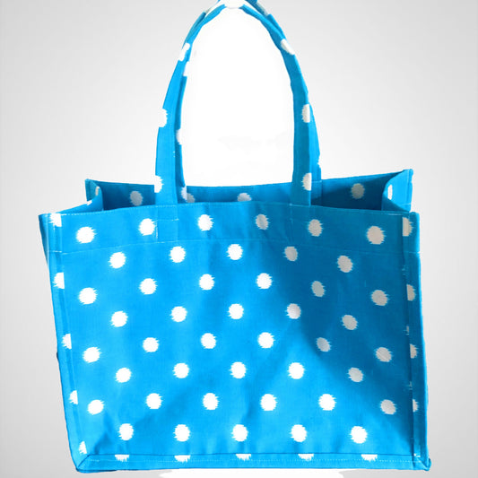 PORSIA - The Handcrafted Polka Dot Tote Bag for Beach and Casual Occasions