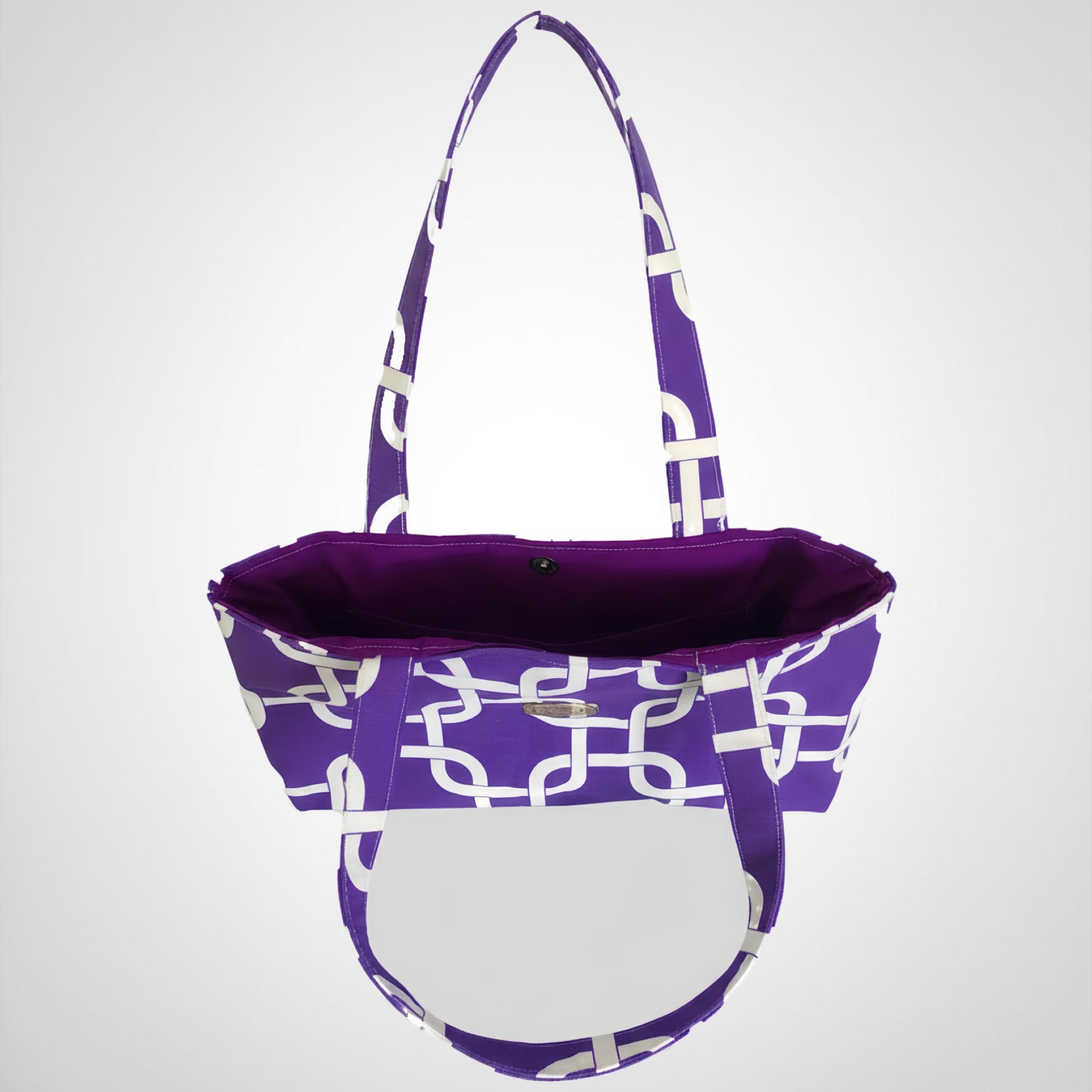 MINKA - The Purple Elongated Tote