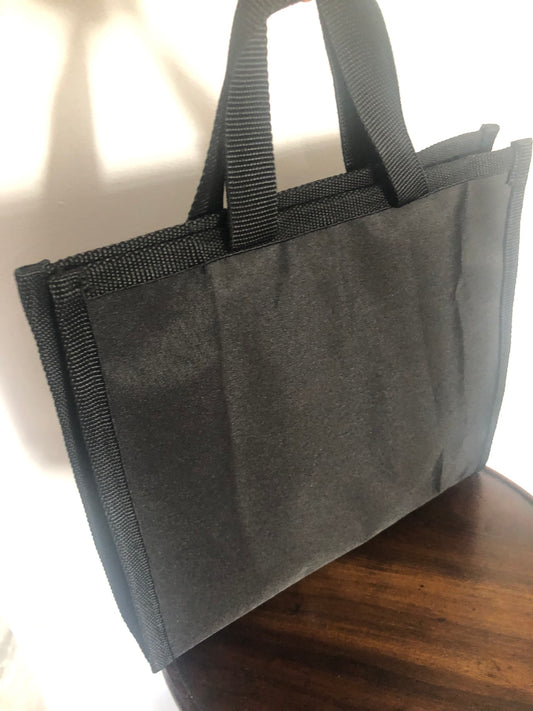 ESTHER - The box style reversible ministry bag with clear pockets