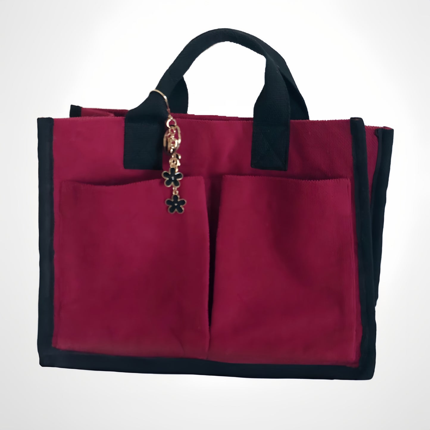 MAXINE - The Handcrafted Mini Boxy Tote Bag with Contrasting Binding