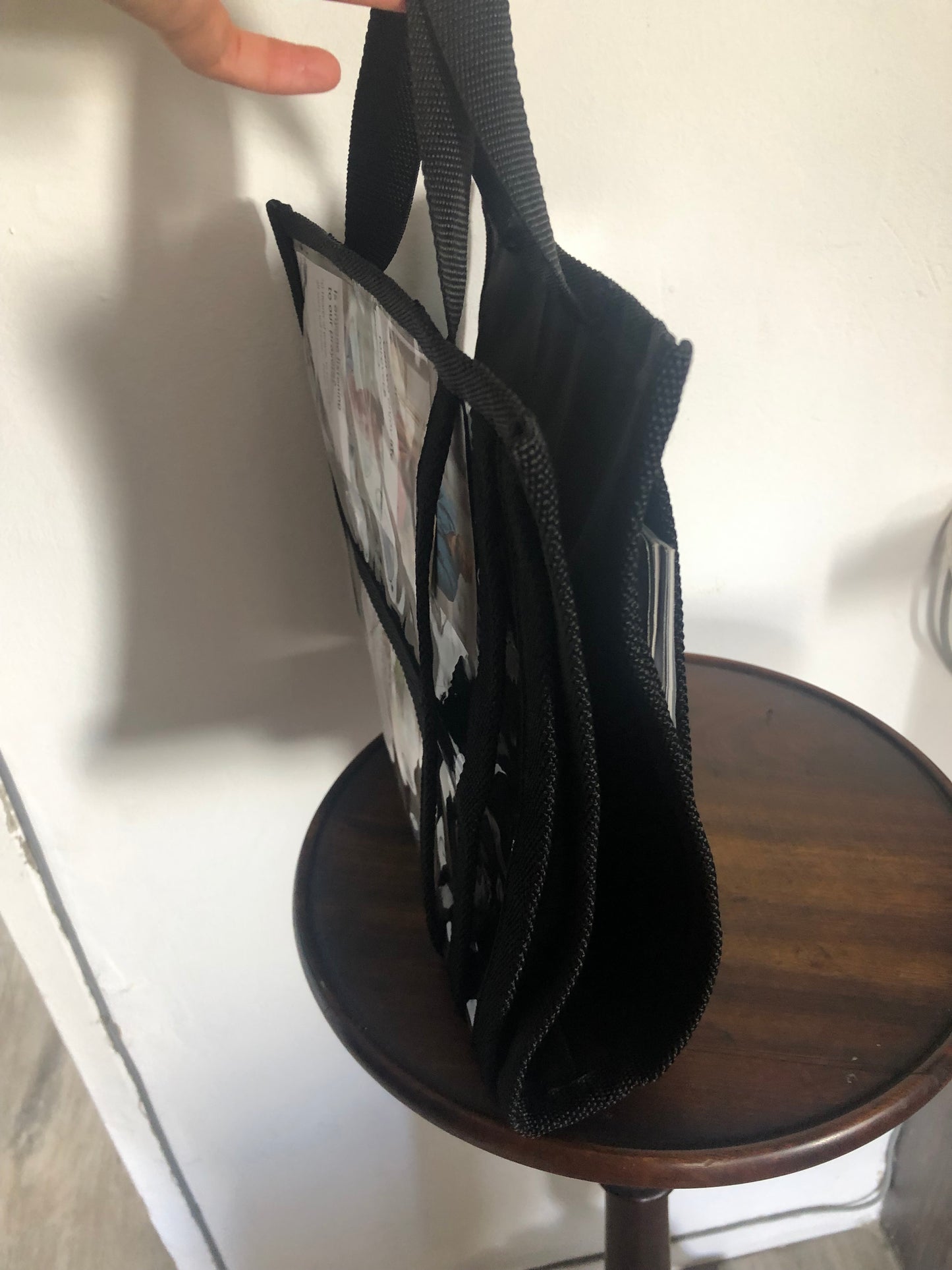 ESTHER - The box style reversible ministry bag with clear pockets