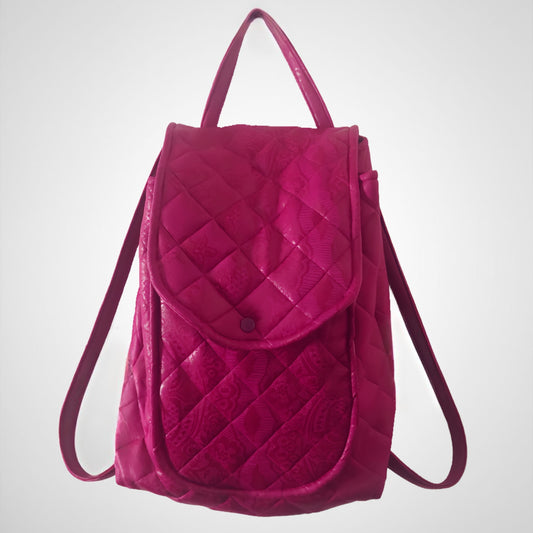 RHAINE - The Quilted Textured Fashion Backpack