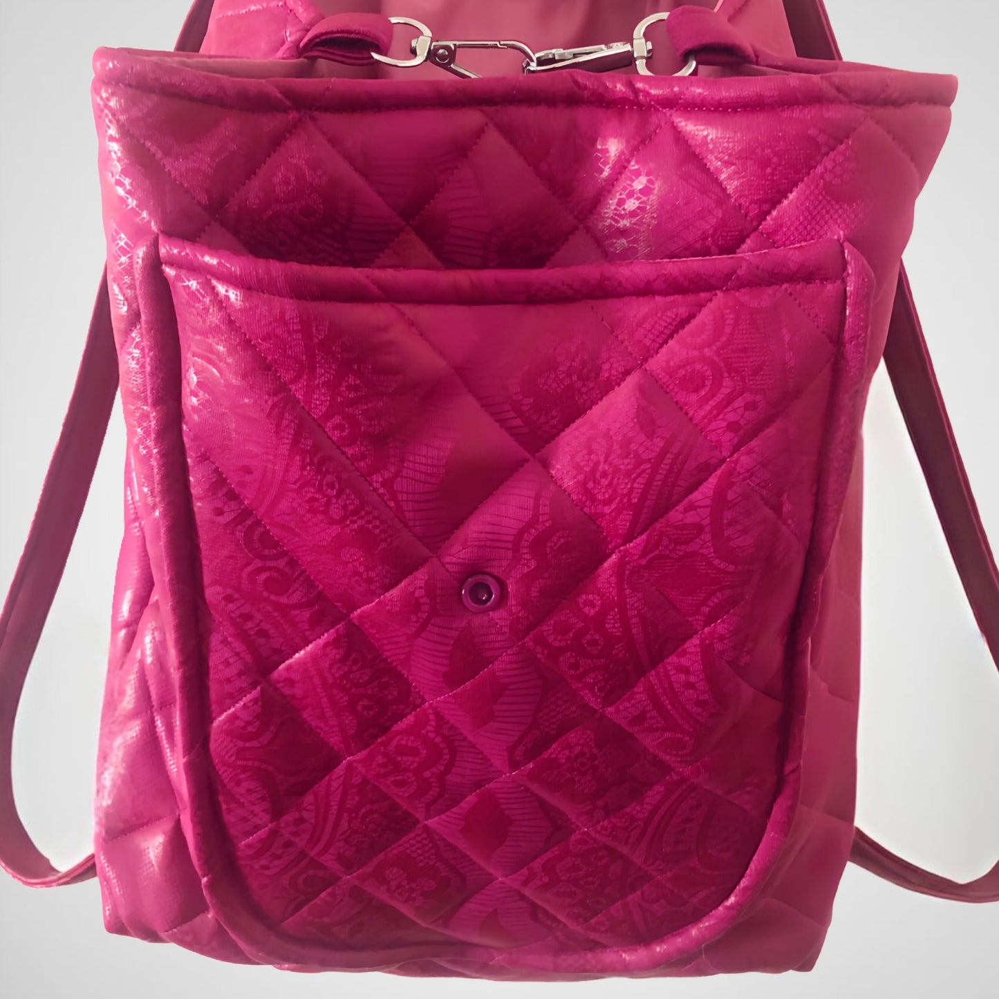 RHAINE - The Quilted Textured Fashion Backpack