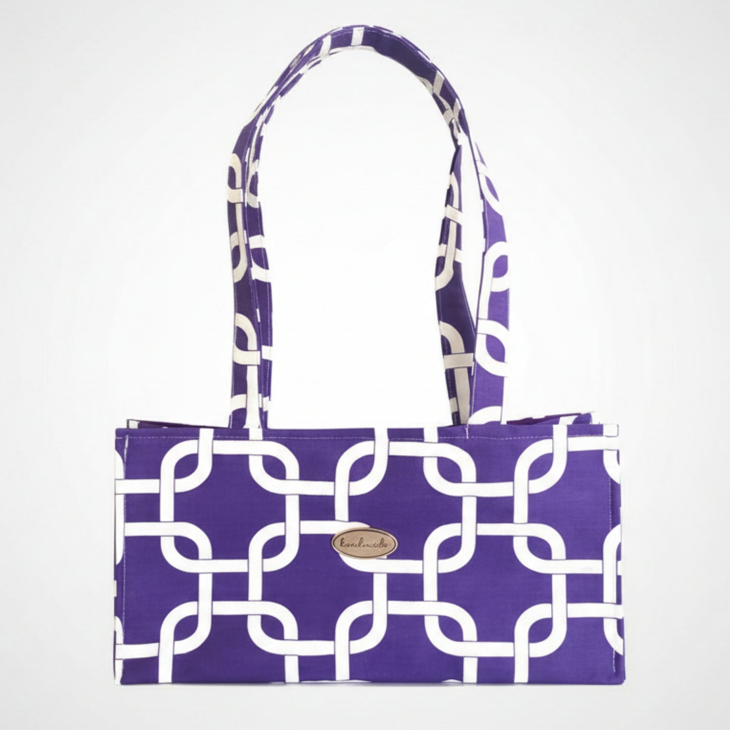 MINKA - The Purple Elongated Tote