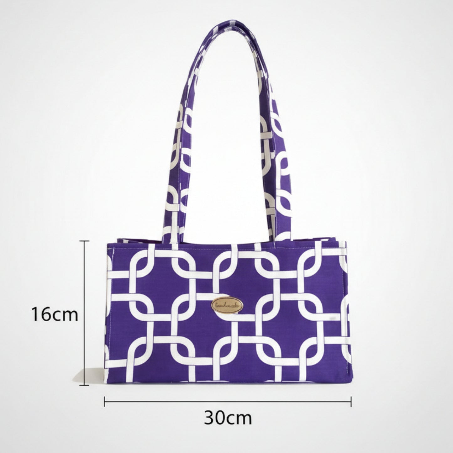 MINKA - The Purple Elongated Tote