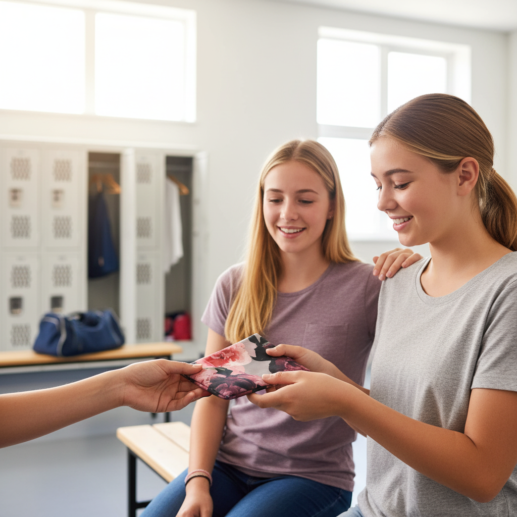 Grace Pouch Lifestyle - Gym Locker Support